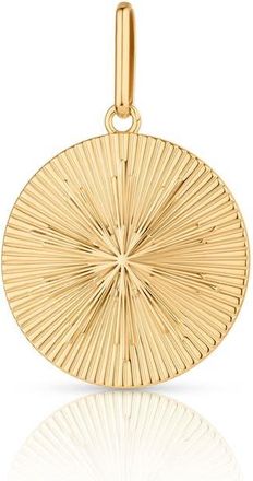 Thatch Sundial Coin Charm in 14K Gold Plated at Nordstrom