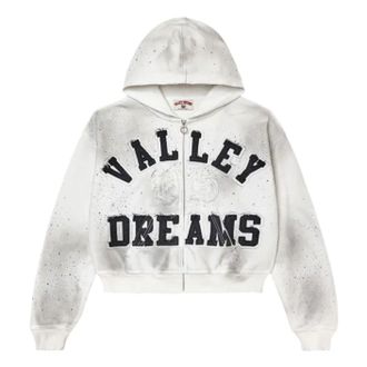 Vale Forever Classico Zip Up Hoodie White 11451-1SS2604VFCZUH-WHIT