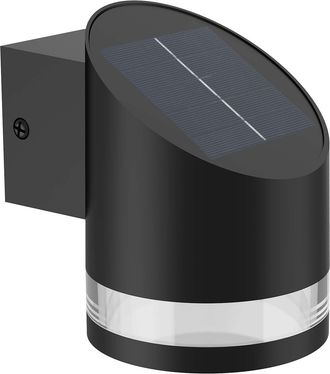 Philips Fyce Lampara Solar De Pared Negra 15 W Led