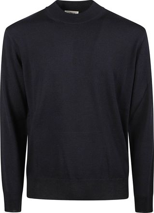 Altea Minimalist Virgin Wool Turtleneck Sweater