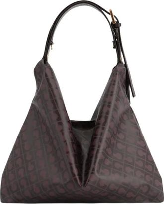 Gherardini Borsa Hobo Classica Piccola - - Bags - Donna - Marrone - ONE SIZE
