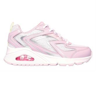 Skechers Dames Tres Air Uno Glit Airy Sneakers (Lavendel/Roze)