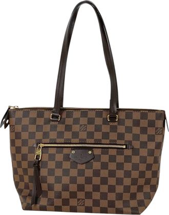 Louis Vuitton Brown Damier Canvas Tote Bag (Pre-Owned)