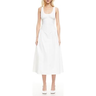 Lioness Luna Rosa Sleeveless Midi Dress in Porcelain at Nordstrom Rack, Size X-Large