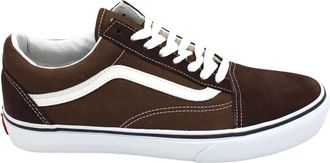 Vans Klassieke Su&egrave;de Veters Rubberen Zool Sneaker - Heren - Sneakers - Bruin - 42 1/2 EU - Su&egrave;de - Schoenen