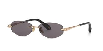 Roberto Cavalli SRC207M 0300 Mens Sunglasses Gold Size 55