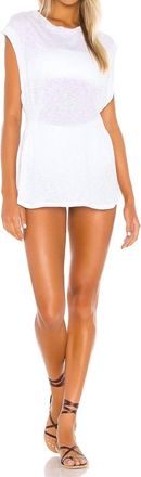 Vitamin A Swami Dress In White
