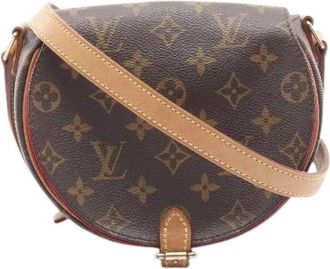 Louis Vuitton Borsa a tracolla Tambourin Monogram Pre-owned - - Pre-owned - Donna - Marrone - ONE SIZE