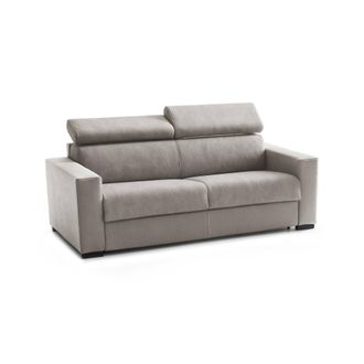 Talamo Italia Talamo Italia - Sofa Cama Afra, Sof&aacute; De 2 Plazas, 100% Made In Italy, Sof&aacute; De Sal&oacute;n Con Apertura Giratoria, Con Reposacabezas Ajustable Y Reposabrazos