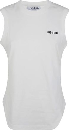 The Attico Dames, Tops, Wit, Maat: 2XL Katoen