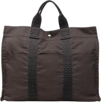 Herm&egrave;s Pre-owned Borsa Tote Herline MM - - Pre-owned - Donna - Marrone - ONE SIZE