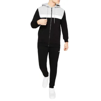 Slazenger Herenset trainingspak (Zwart/Grijs)