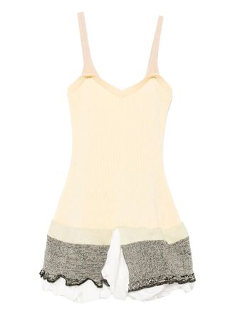 Toga Archives sleeveless dress - Yellow