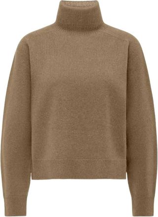 Drykorn Lyzima Turtleneck Trui - Dames - Truien - Bruin - Maat: S Wol