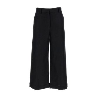 Max Mara Dames, Broeken, Zwart, Maat: 2XS