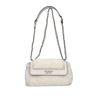 Guess Shoulder Bags, female, White, Size: ONE SIZE Mileva Shoulder Bag