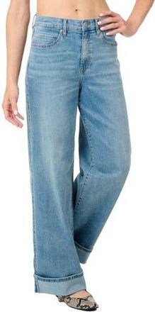 Nicole Miller High Rise Wide Leg in Medium Blue at Nordstrom Rack, Size 24 X 32