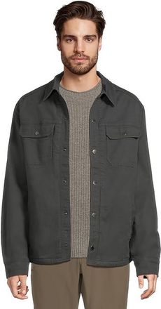 Royal Robbins El Cap Canvas Shacket Mens Jacket Granite : 2XL, Canvas/Cotton/Modal