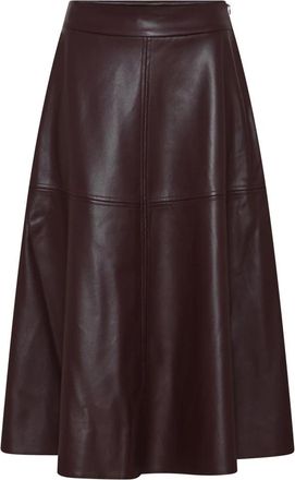 Bruuns Bazaar Imma Rok - Dames - Midirokken - Rood - XS - Rokken
