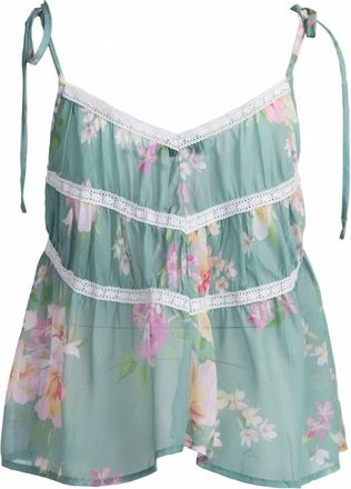 Sadie & Sage Womens Desert Rose Top In Sage