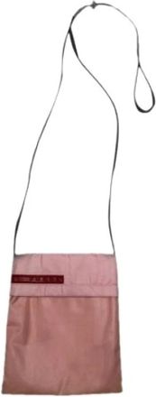 Prada Pre-owned Cross Body Bags, female, Pink, Size: ONE SIZE Pre-owned Cross Body Bag