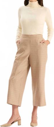 Tyler B&ouml;e Payton Crop Pants In Houndstooth