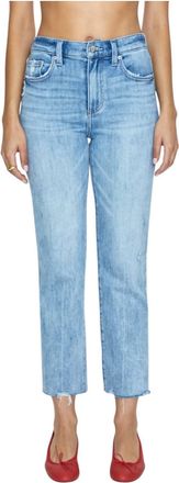 Pistola Denim Monroe High Rise Cigarette Cropped Jeans In Monet Vintage