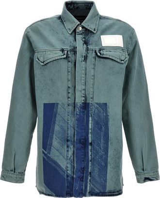 A-Cold-Wall* A-Cold-Wall, Heren, Jassen, Blauw, Maat: L Denim