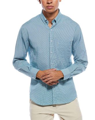 Tailorbyrd Tailorbyrd Signature Micro Gingham Shirt