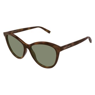 Saint Laurent Sunglasses, unisex, Brown, Size: 57 MM SL 456 Sunglasses