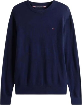 Tommy Hilfiger Maglieria girocollo Mw0Mw28047Dw5.Dw5 - - Knitwear - Uomo - Blu - M