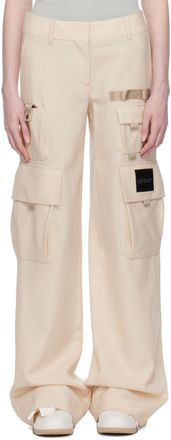 Women's Off-white Cargo Pants - up to −81% | Stylight
