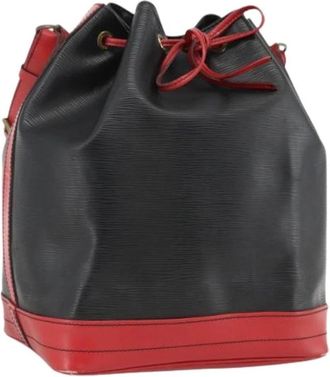 Louis Vuitton Pre-owned Bucket Bag - Dames - Vintage Tas - Zwart - ONE Size - Leer - Vintage