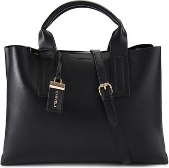 Carvela Womens Luna Midi Tote Bag - Black - One Size