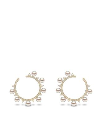Yoko London 18kt geelgouden oorbellen