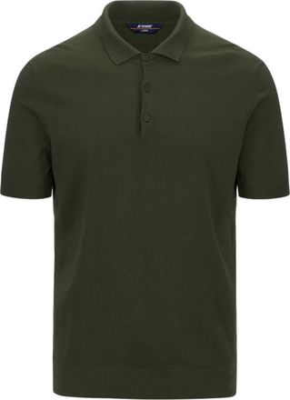 K-Way Tops, Heren, Groen, XL, Katoen, Pleyne Polo T-Shirt