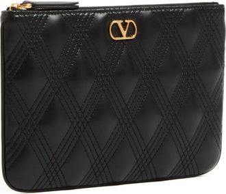 Valentino Garavani Clutch Quiltie 67 - Nero