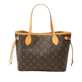 Louis Vuitton Pre-owned Neverfull PM - Dames - Pre-owned - Bruin - Maat: ONE Size Zijde