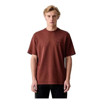 Paul Smith T-shirt - Heren - Tops - Bruin - Maat: M Katoen