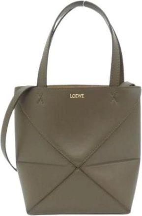 Loewe Borsa Pre-owned Puzzle - - Pre-owned - Donna - Verde - ONE SIZE