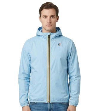 K-Way Light Blue Hood Jacket