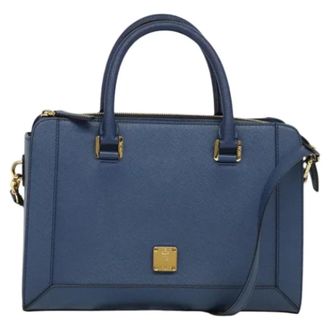 MCM Pre-owned borse di pelle - - Pre-owned - Donna - Blu - ONE SIZE