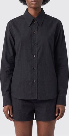 Christophe Lemaire Camicia classica in cotone e seta