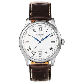 Longines Master Automatic White Dial Mens Watch L2.628.4.11.3