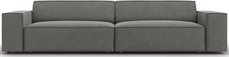 BLOOMINGLOFT 3-Sitzer Designsofa Jodie - Samtbezug