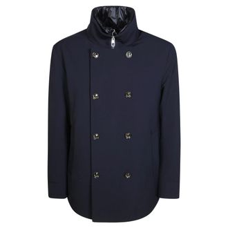 Montecore Giacca DP NY - Heren - Blazers - Blauw - M - Leer - Jassen