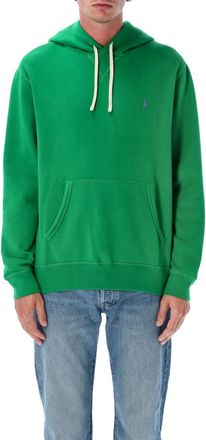 Ralph Lauren Green Logo Embroidery Hoodie