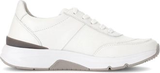 Gabor Rollingsoft Sensitive Sneakers - Dames - Sneakers - Wit - 42 1/2 EU - Leer - Schoenen