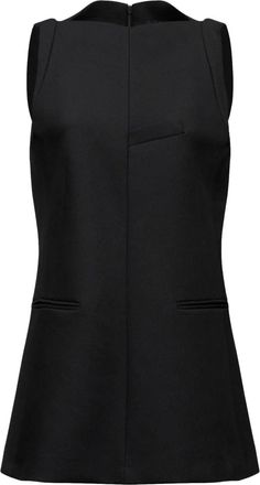 Maison Margiela Abito corto smanicato - Nero