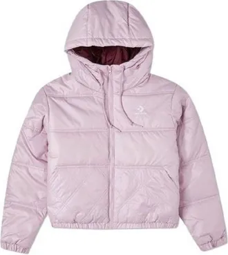 Converse (WMNS) Converse Puffer Jacket Asia Sizing Pink 10022007-A03